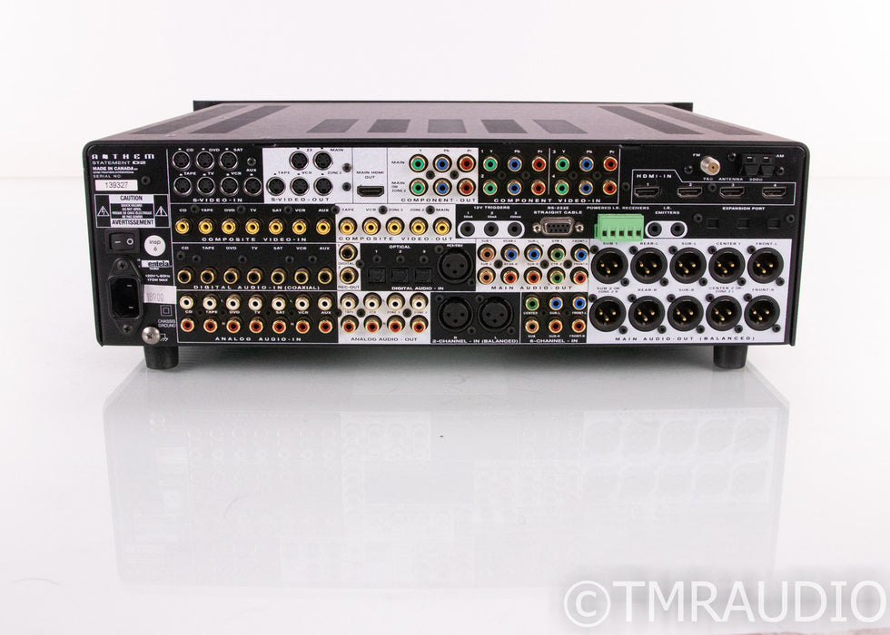 Anthem Statement D2 7.2 Channel Home Theater Processor; D-2; v1.31