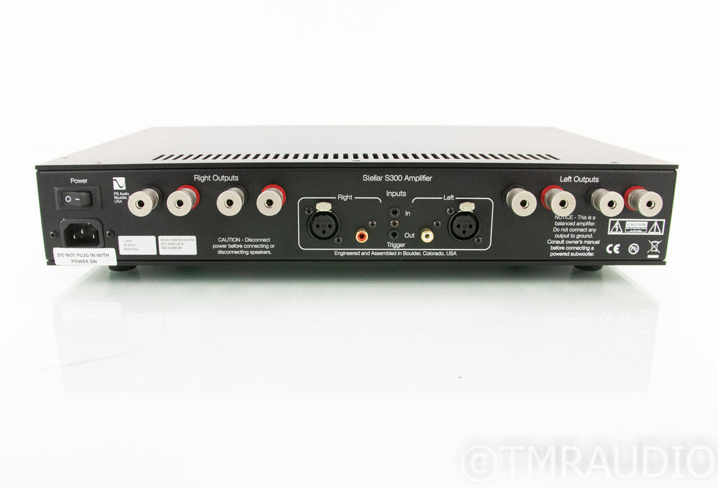 PS Audio Stellar S300 Stereo Power Amplifier; Warranty