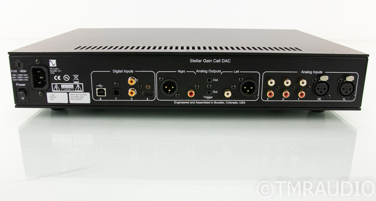 PS Audio Stellar Gain Cell DAC / Preamplifier; Remote; Warranty
