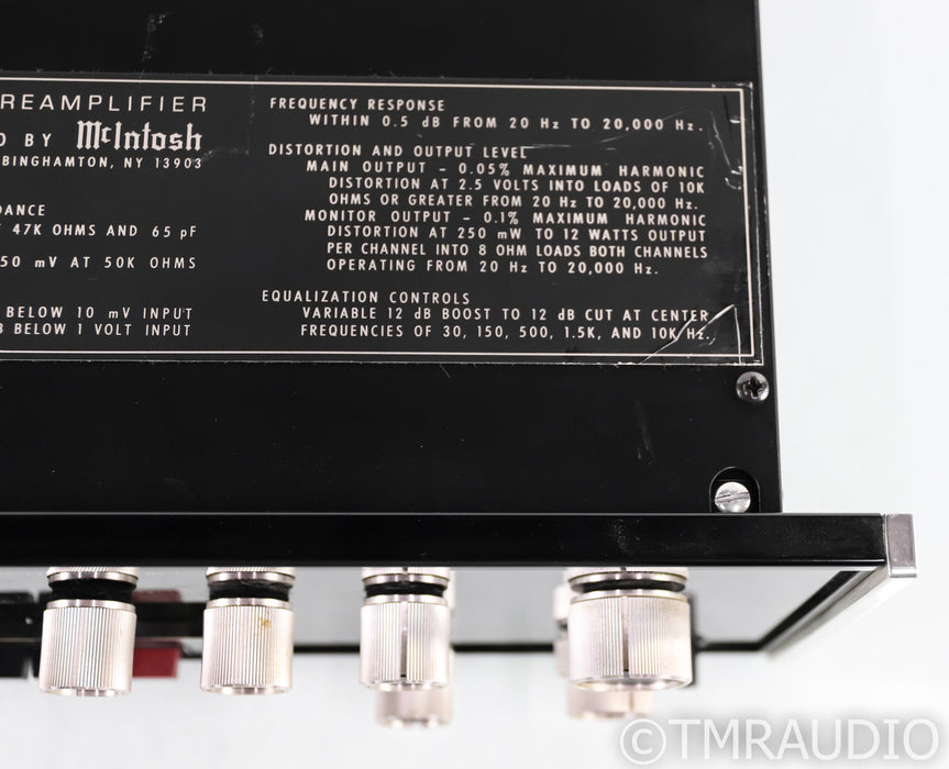 McIntosh C32 Vintage Stereo Preamplifier
