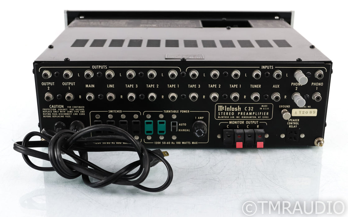 McIntosh C32 Vintage Stereo Preamplifier