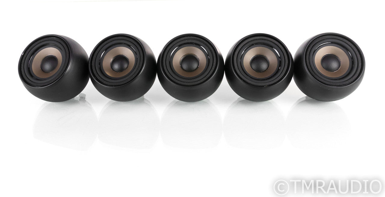 Anthony Gallo Acoustics Nucleus Micro Satellite Speakers w/ Wall Mount; Set of 5