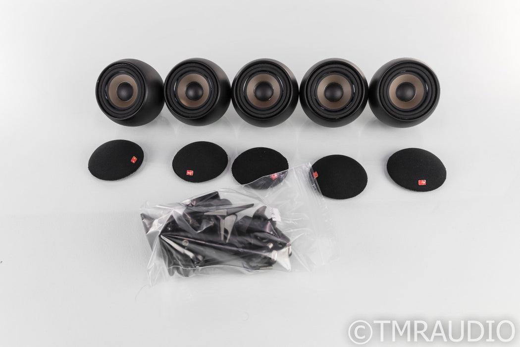 Anthony Gallo Acoustics Nucleus Micro Satellite Speakers w/ Wall Mount; Set of 5