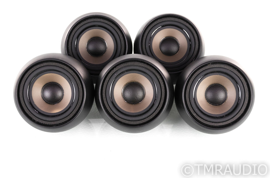 Anthony Gallo Acoustics Nucleus Micro Satellite Speakers w/ Wall Mount; Set of 5