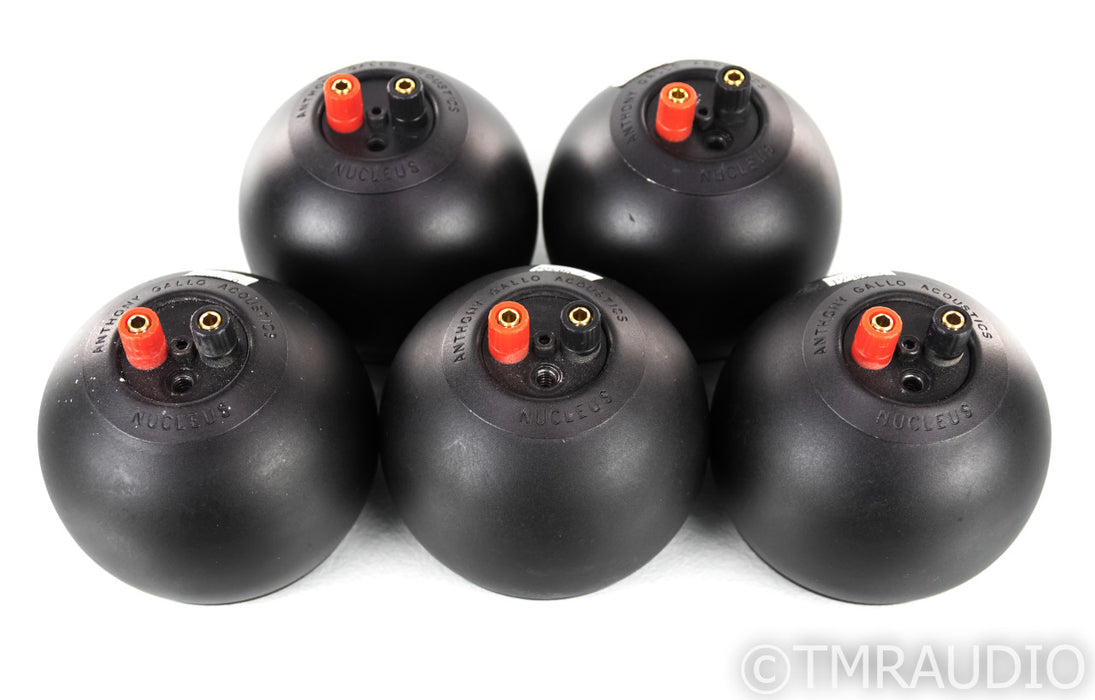 Anthony Gallo Acoustics Nucleus Micro Satellite Speakers w/ Wall Mount; Set of 5