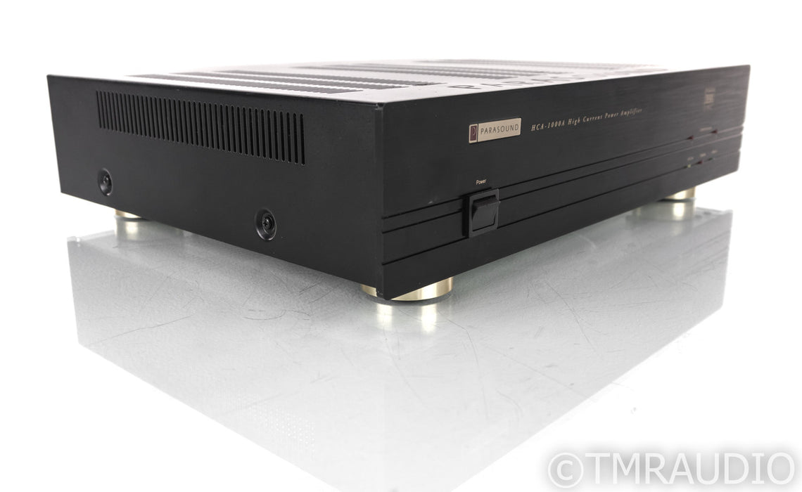 Parasound HCA-1000A Stereo Power Amplifier; HCA1000A