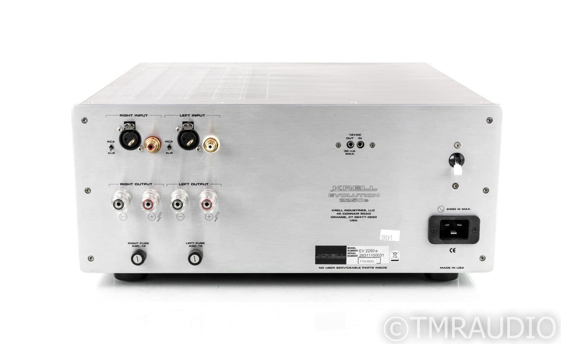 Krell Evolution 2250e Stereo Power Amplifier