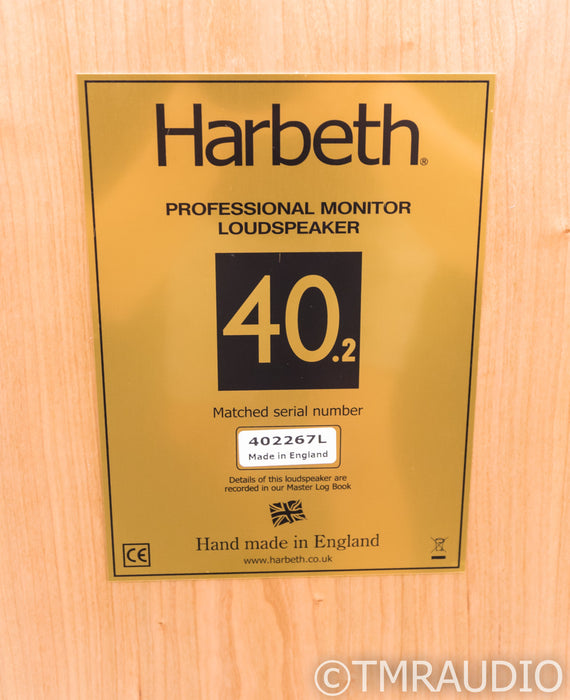Harbeth 40.2 Monitor Speakers