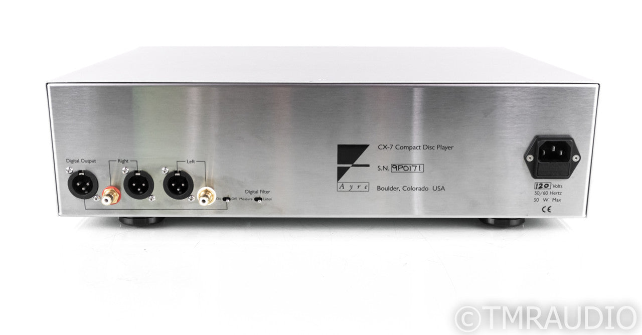 Ayre CX-7eMP CD Player; CX7-eMP; Silver; Remote