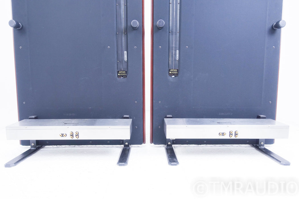 Magnepan MG 20.1 Planar Floorstanding Speakers; Black / Cherry Pair (New Tweeters)