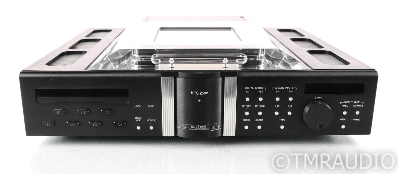 Krell KPS 25sc CD Player / Preamplifier / DAC; KPS-25SC HOLD GODEC; KPS-25SC HOLD GODEC