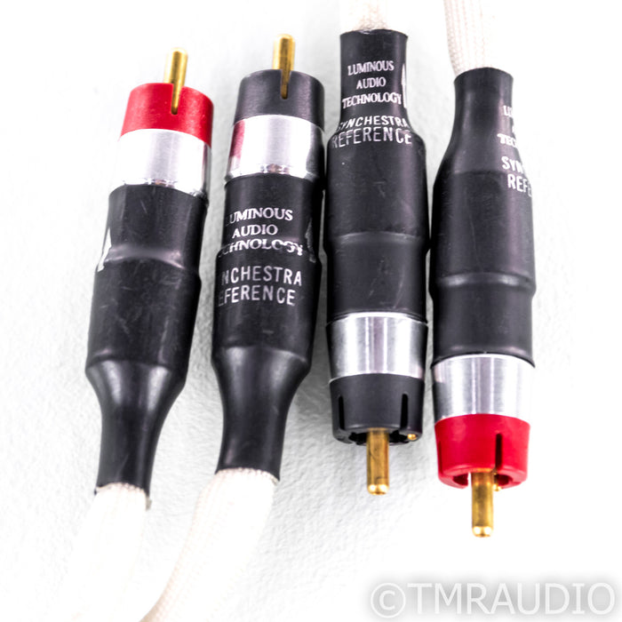 Luminous Audio Technology Synchestra Reference RCA Cables; 1m Pair Interconnects