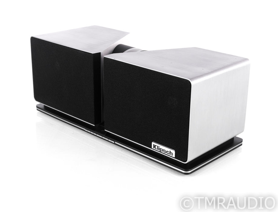 Klipsch Stadium Wireless Network Speaker; Silver; Remote; Bluetooth