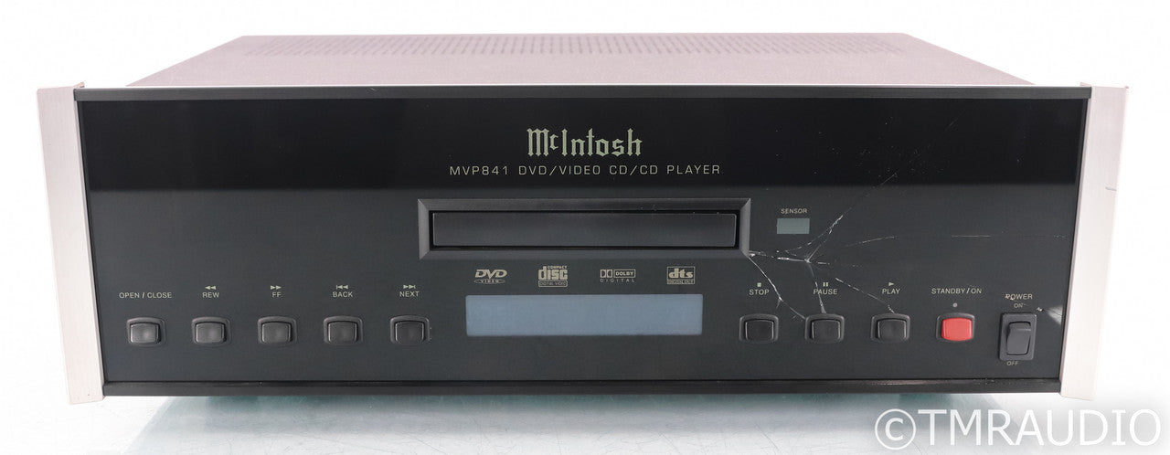 McIntosh MVP841 DVD / SACD Player; MVP-841 (No Remote) HOLD - GLASS; MVP-841 (No Remote) HOLD - GLASS