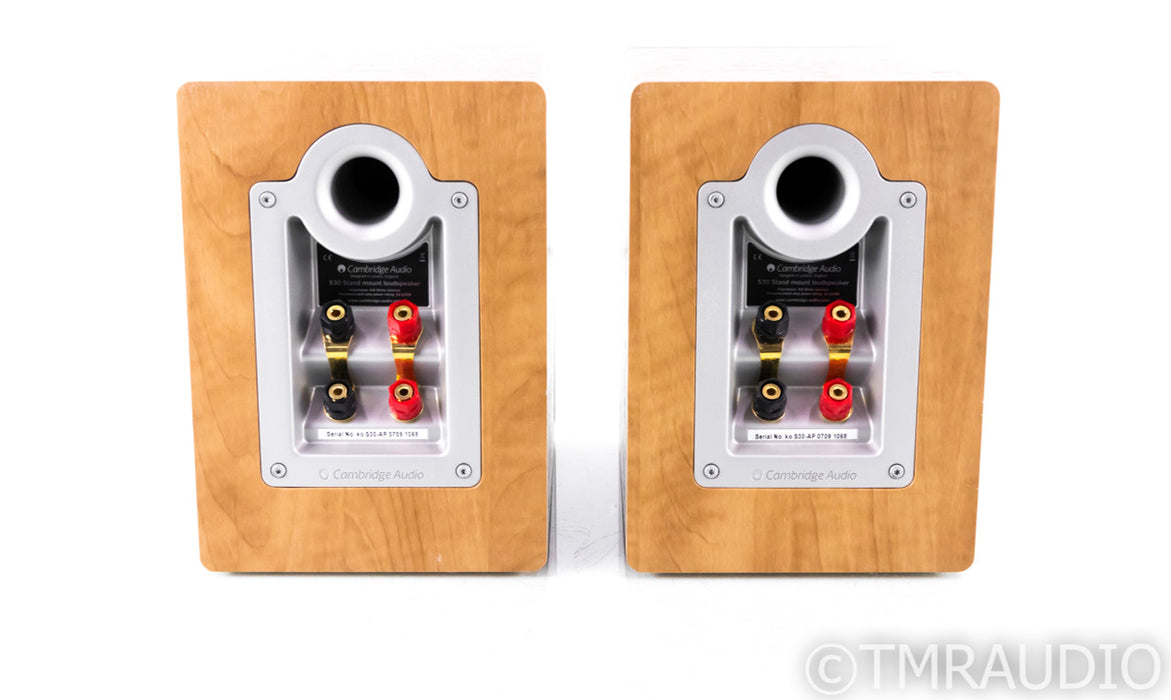 Cambridge Audio S30 Bookshelf Speakers; Walnut Pair; S-30