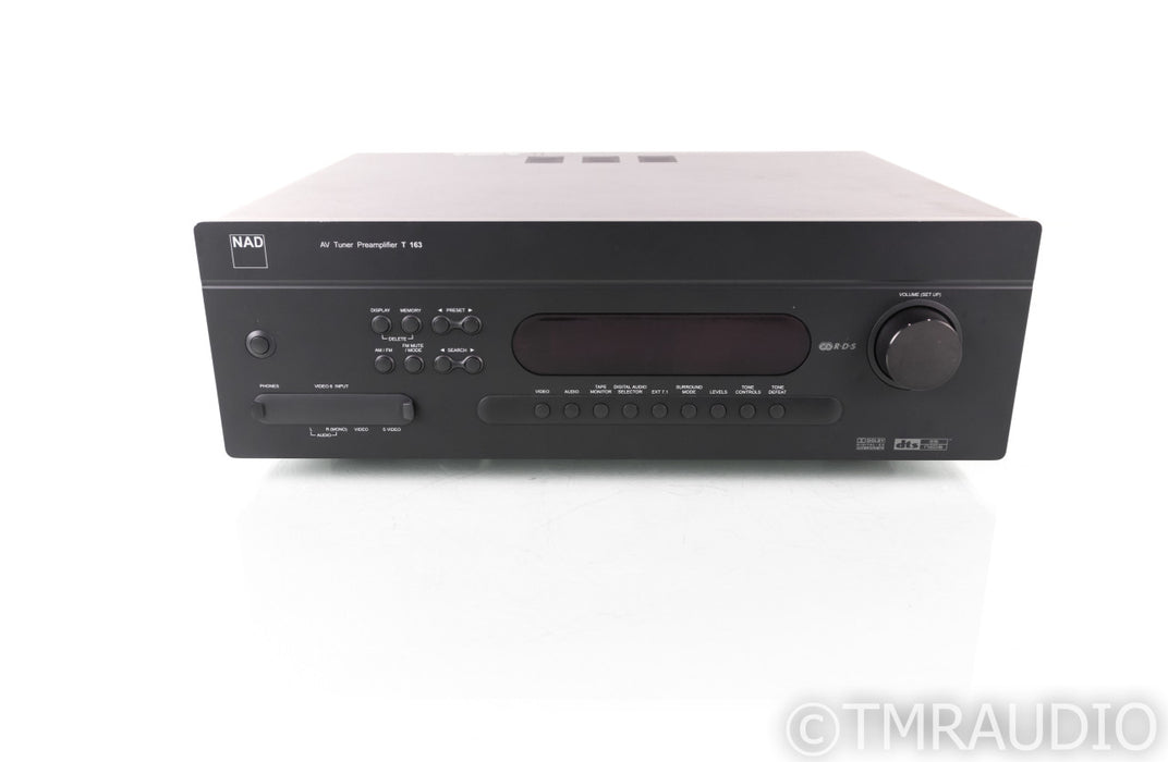 NAD T163 7.1 Channel Home Theater Processor; T-163; Remote; AM / FM Tuner