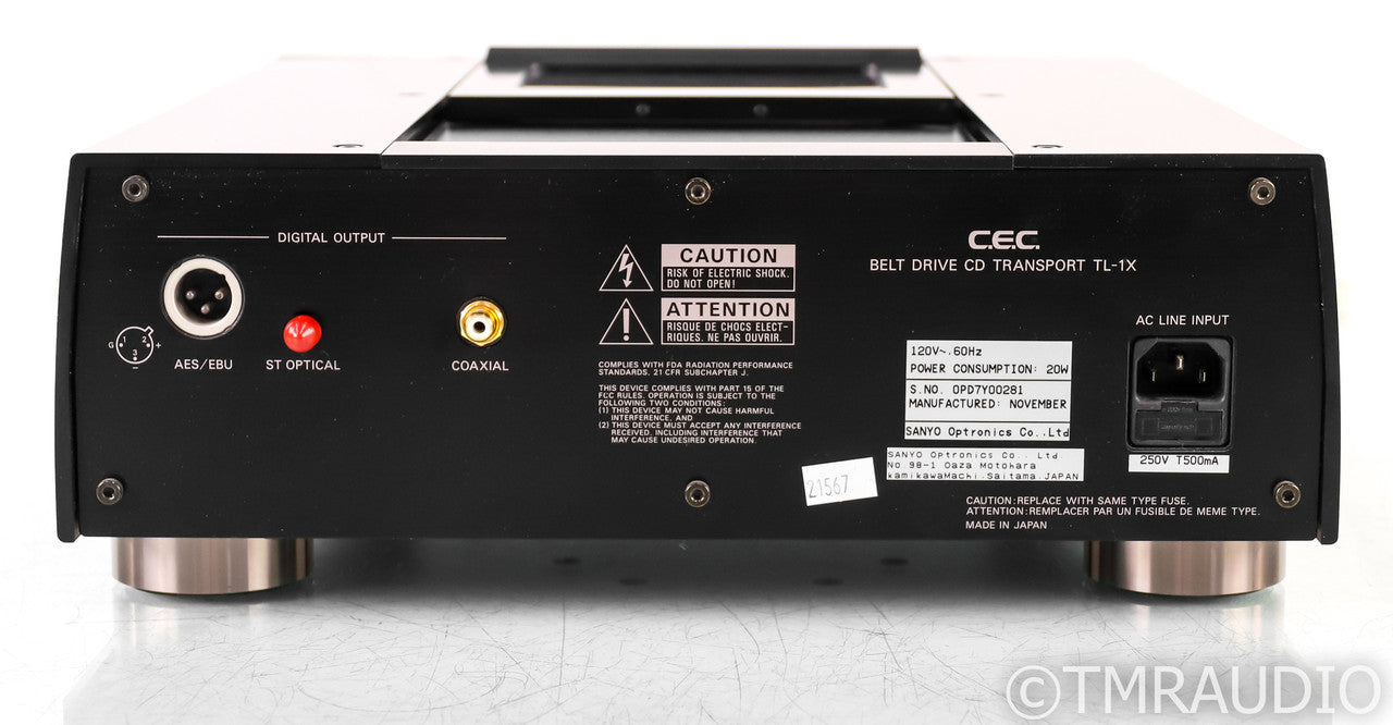 CEC TL-1X Belt Drive CD Transport