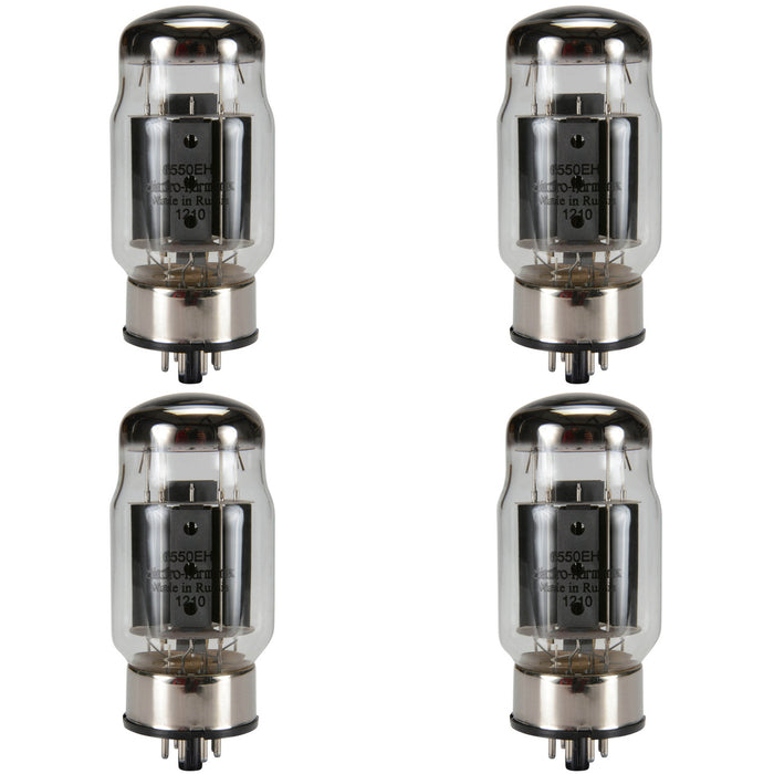 Electro-Harmonix 6550EH Cryo Treated Tubes; Set of 4 (New)