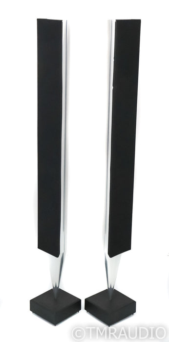 Bang & Olufsen BeoLab 8000 Active Floorstanding Speakers; B&O; Aluminium Pair HOLD - one broken spea; B&O; Aluminium Pair HOLD