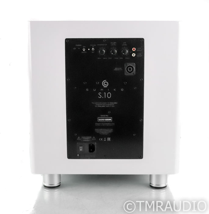 Sumiko S.10 12" Powered Subwoofer; White; S10 HOLD SEND TO SUMIKO; White; S10 HOLD SEND TO SUMIKO