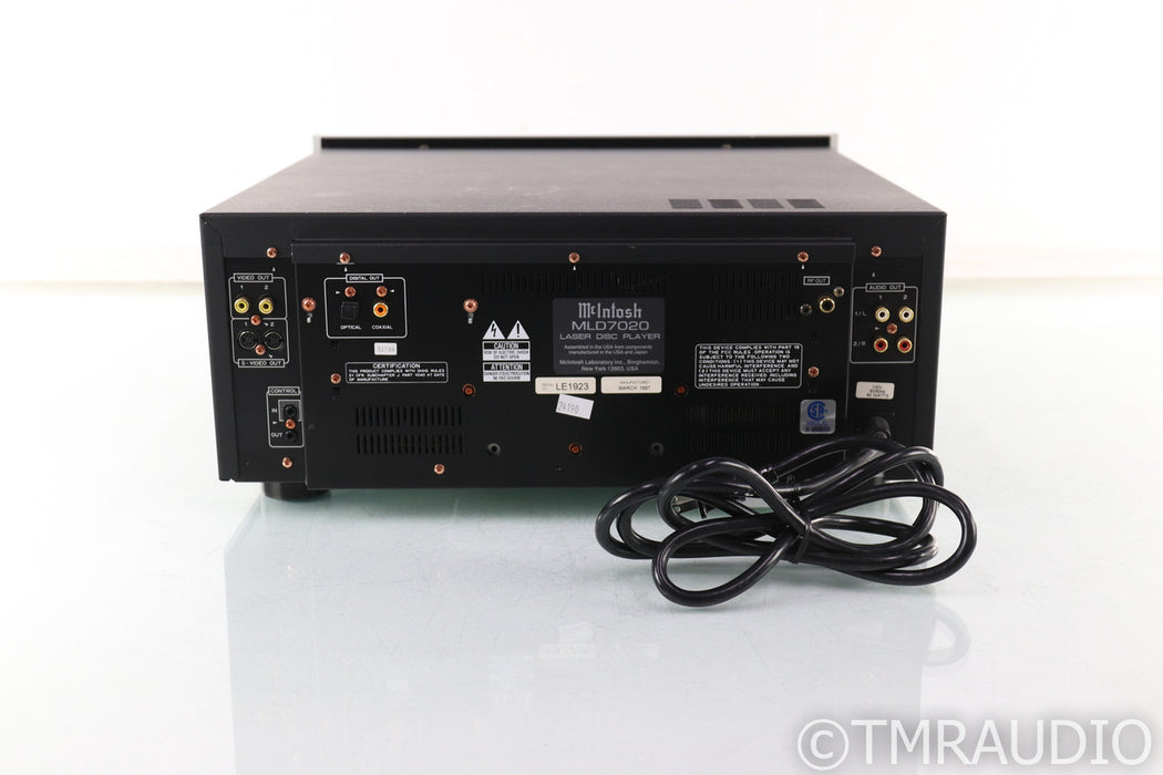 McIntosh MLD7020 Laser Disc / CD Player; MLD-7020; AS-IS (No Power)