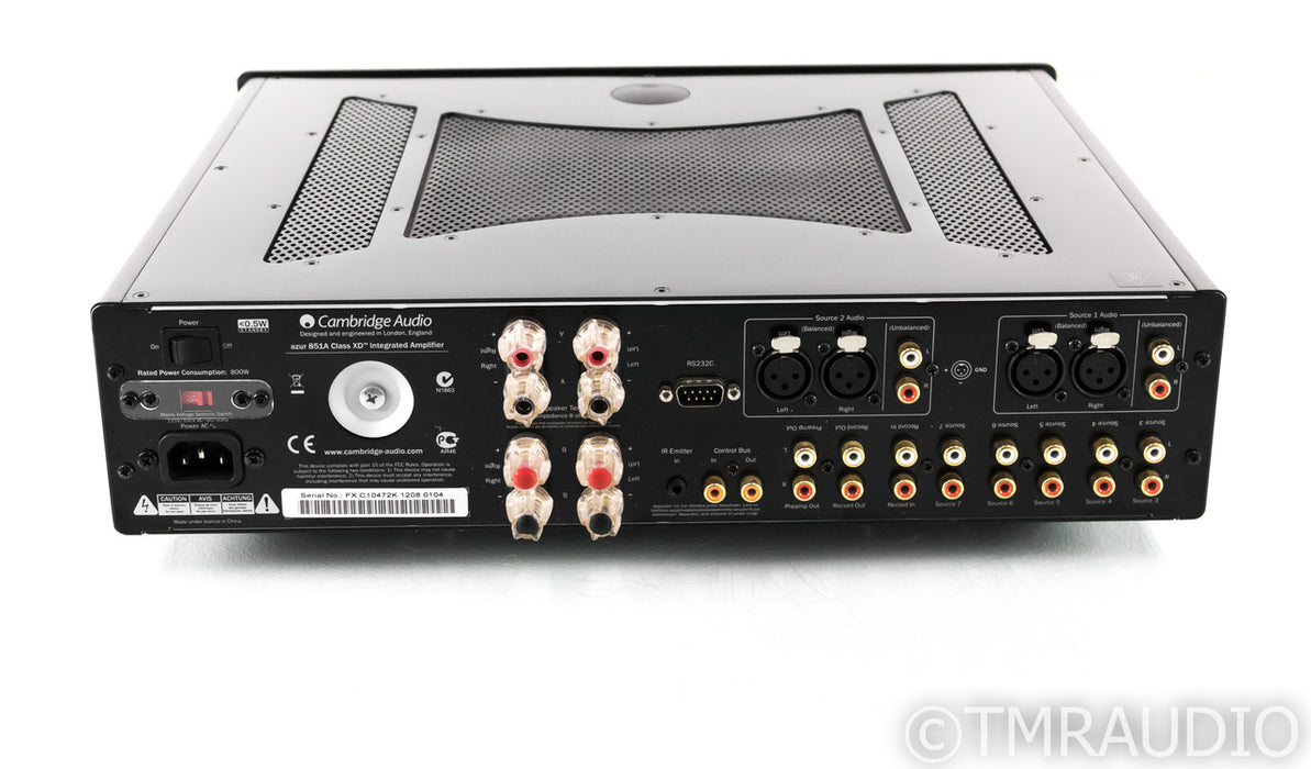 Cambridge Audio Azur 851A Stereo Integrated Amplifier; 851-A; Remote