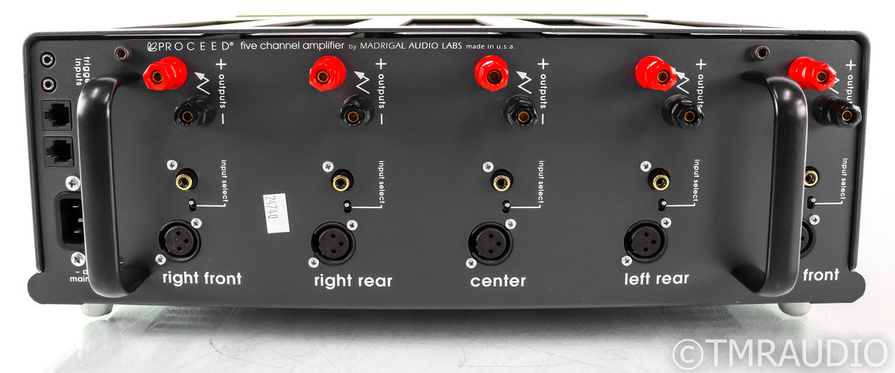 Proceed Amp 5 Five Channel Power Amplifier; Amp5; Madrigal