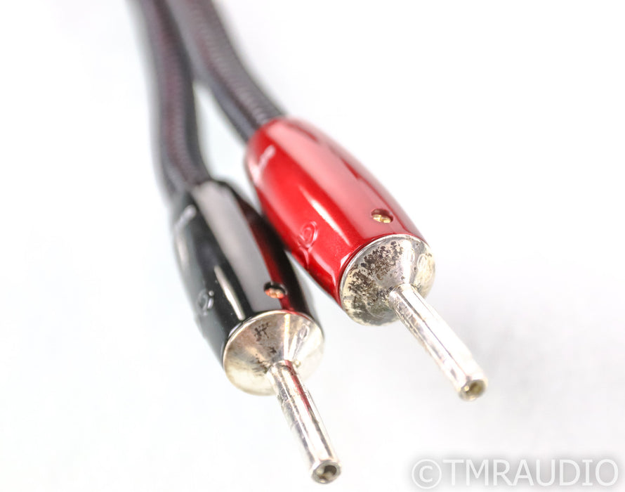 AudioQuest William Tell ZERO Speaker Cables; 8ft Pair; 72v DBS