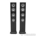 Elac Navis Powered Floorstanding Speakers; Black Pair; Black Pair