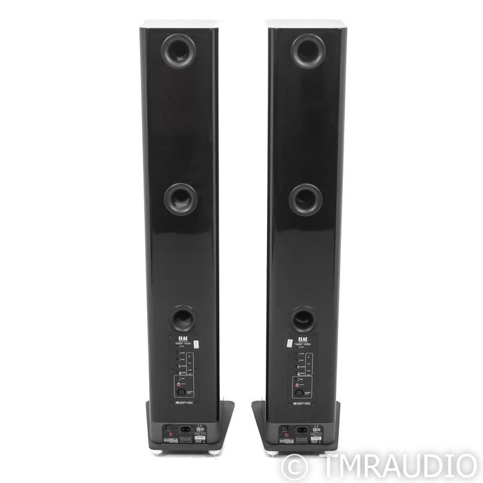 Elac Navis Powered Floorstanding Speakers; Black Pair; Black Pair