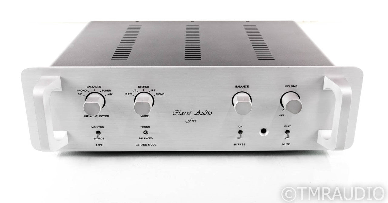 Classe 5 Vintage Stereo Preamplifier; Five; MM/MC Phono (Recapped)