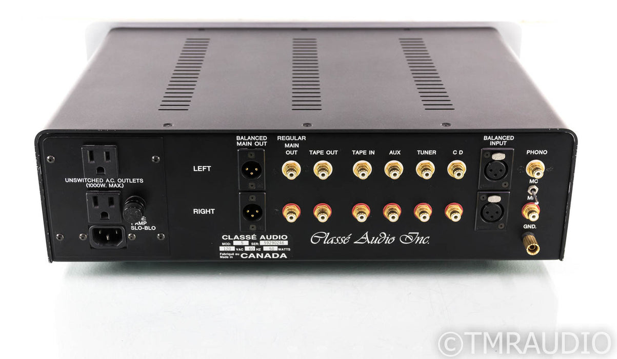 Classe 5 Vintage Stereo Preamplifier; Five; MM/MC Phono (Recapped)