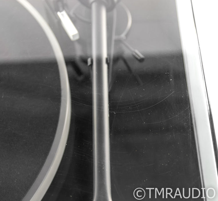 Pro-Ject Debut III Turntable; Piano Black; Ortofon 2M Red; Acryl-It Platter
