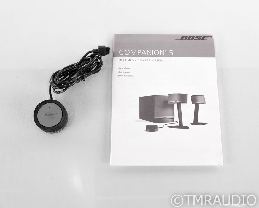 Bose Companion 5 2.1 Channel Desktop Speaker System; Black & Graphite