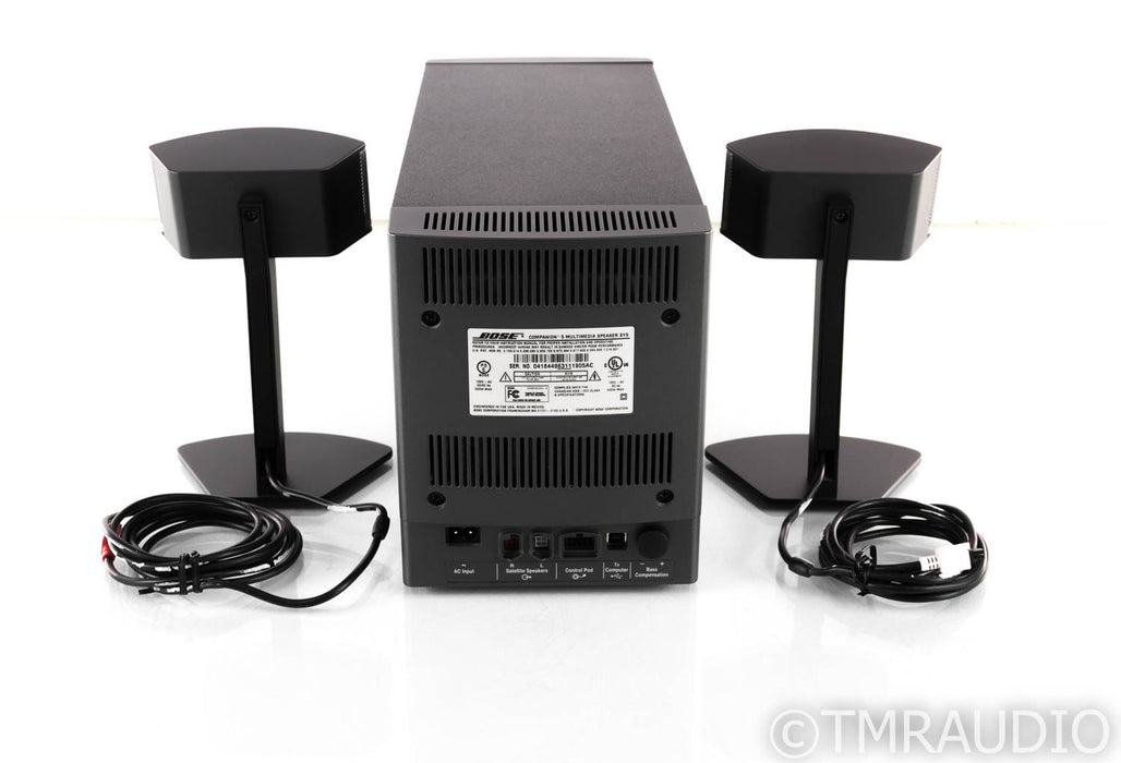 Bose Companion 5 2.1 Channel Desktop Speaker System; Black & Graphite