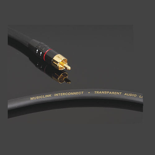 Transparent Audio MusicLink RCA Cable; Single 2m Interconnect (New)