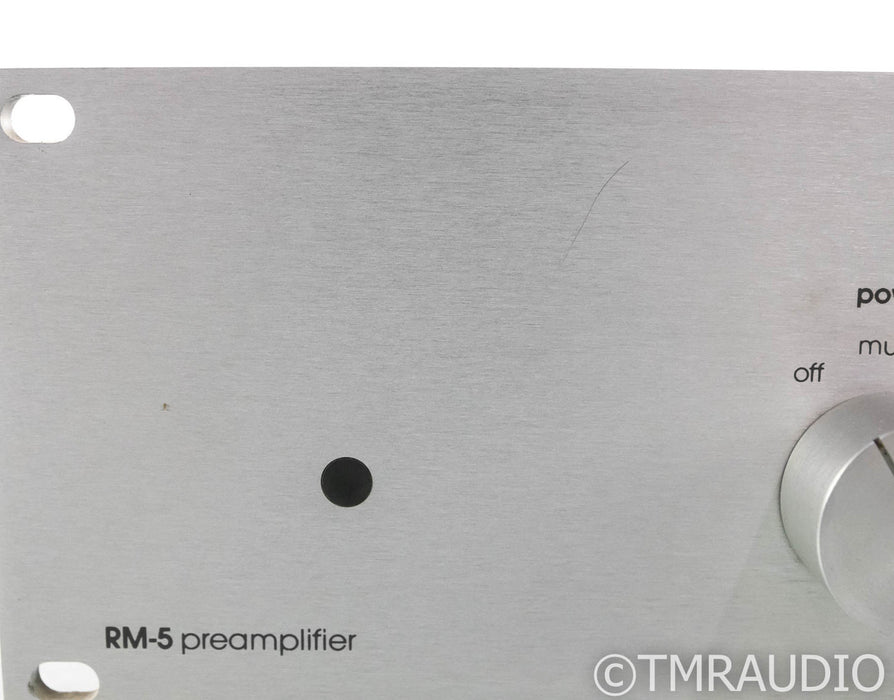 Music Reference RM-5 Vintage Stereo Tube Preamplifier; RM5; MM Phono