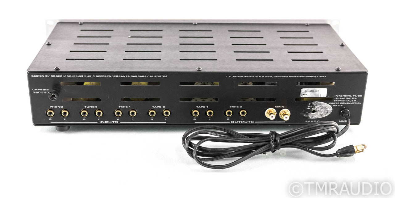 Music Reference RM-5 Vintage Stereo Tube Preamplifier; AS-IS (Damaged/No Power)