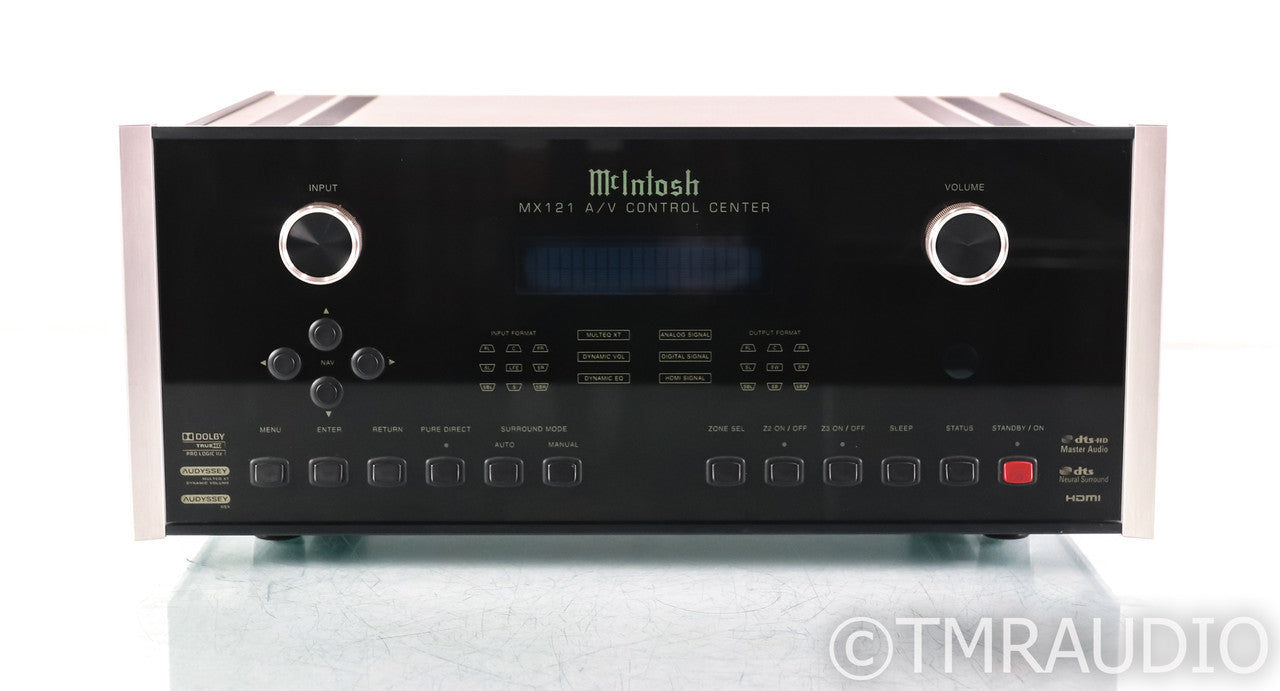 McIntosh MX121 7.1 Channel Home Theater Processor; MX-121; MM Phono (One Bad HDMI out); MX-121; MM Phono (One Bad HDMI out)