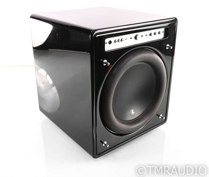JL Audio Fathom f112 v1 12" Powered Subwoofer; Gloss Black; f-112; Gloss Black; f-112