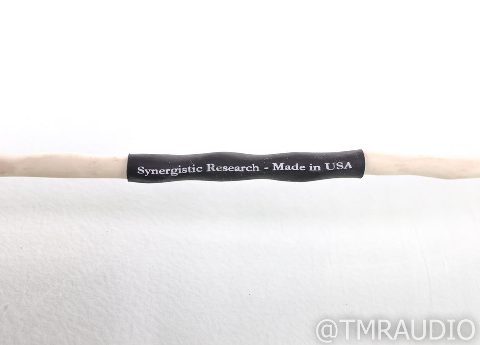 Synergistic Research Alpha Sterling RCA Cables; 1m Pair Interconnect