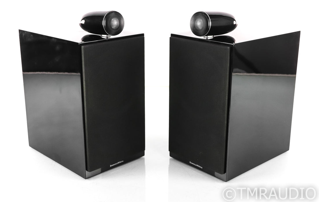 B&W CM6 S2 Bookshelf Speakers; Gloss Black Pair; CM6S2