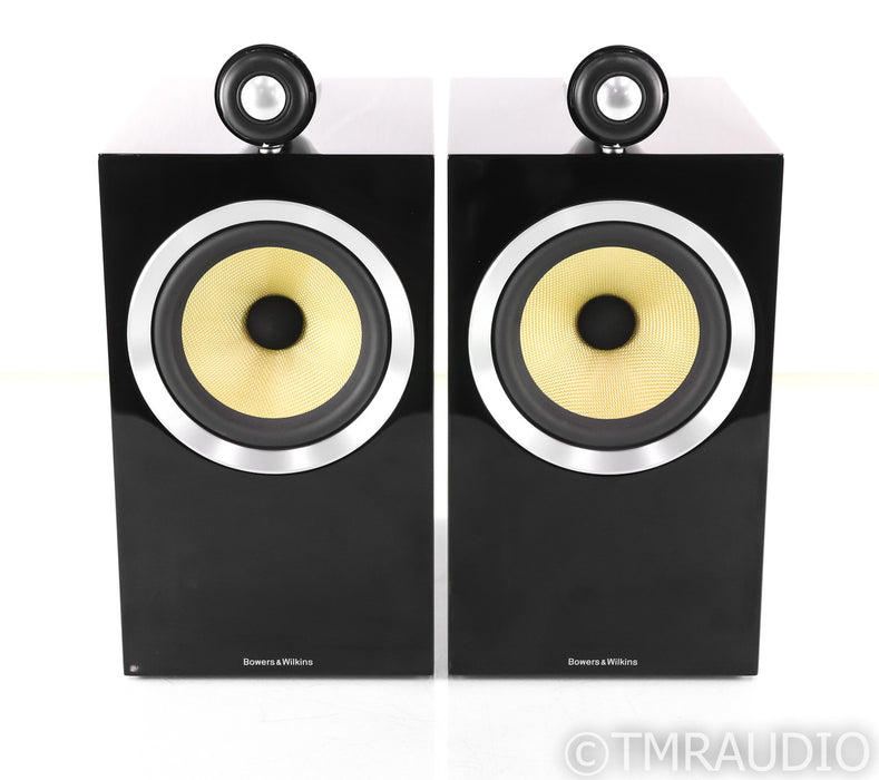 B&W CM6 S2 Bookshelf Speakers; Gloss Black Pair; CM6S2