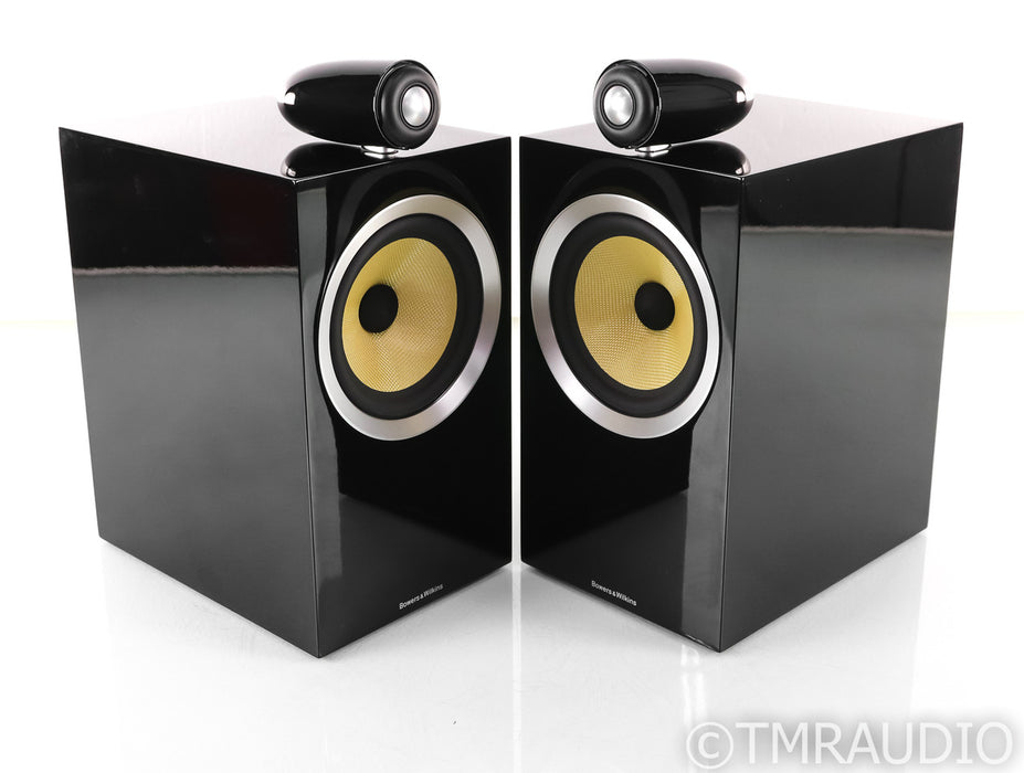B&W CM6 S2 Bookshelf Speakers; Gloss Black Pair; CM6S2