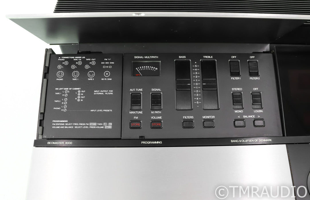 B&O Beomaster 8000 Vintage Receiver; Bang & Olufsen Classic; AS-IS (Distortion)