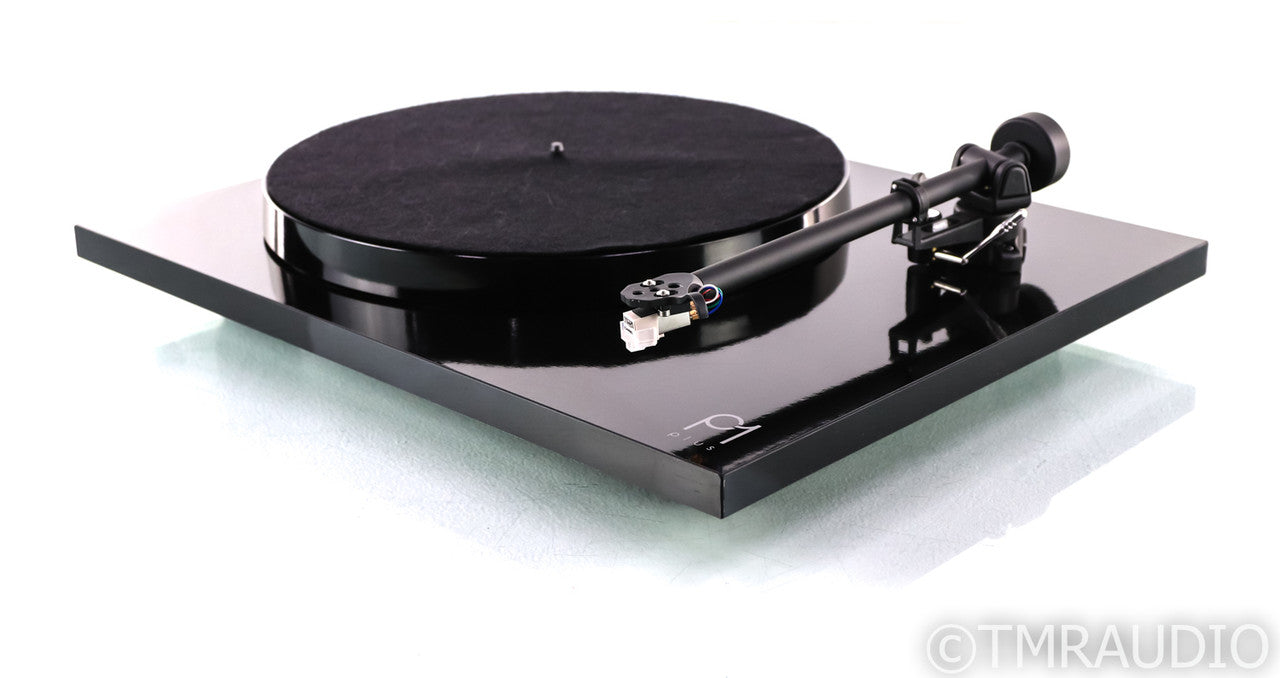 Rega Planar 1 Plus Belt Drive Turntable; P1; Carbon MM Cartridge; RB110 Tonearm