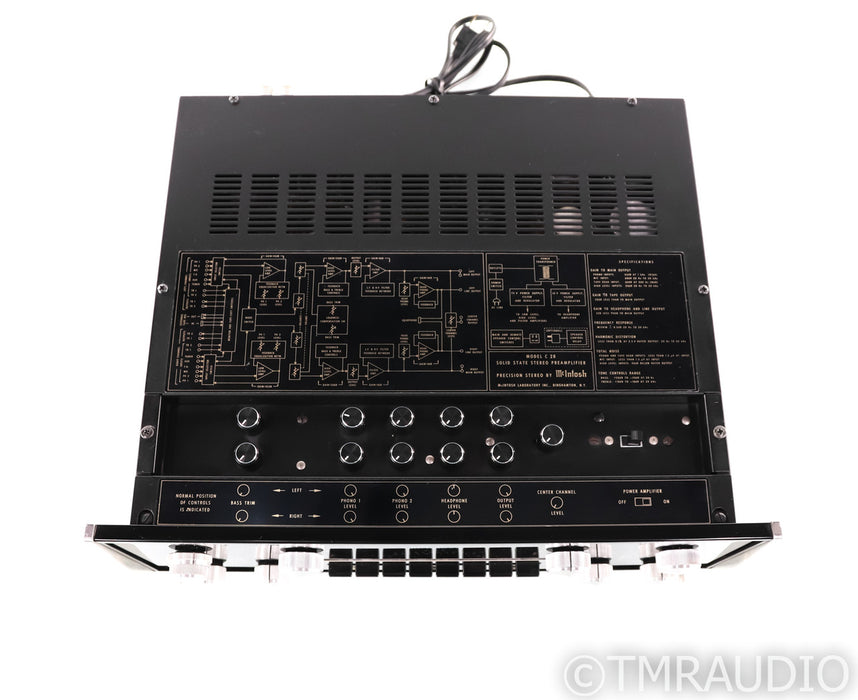 McIntosh C28 Vintage Stereo Preamplifier; C-28; MM Phono