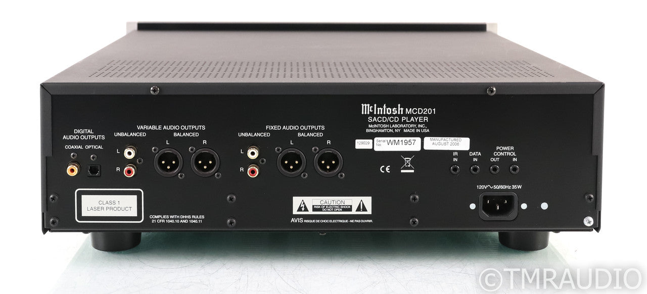 McIntosh MCD201 CD / SACD Player