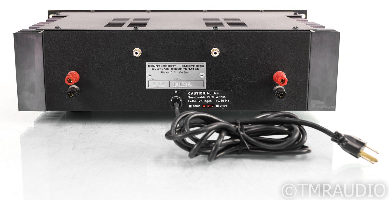 Counterpoint SA-12 Vintage Stereo Tube Power Amplifier