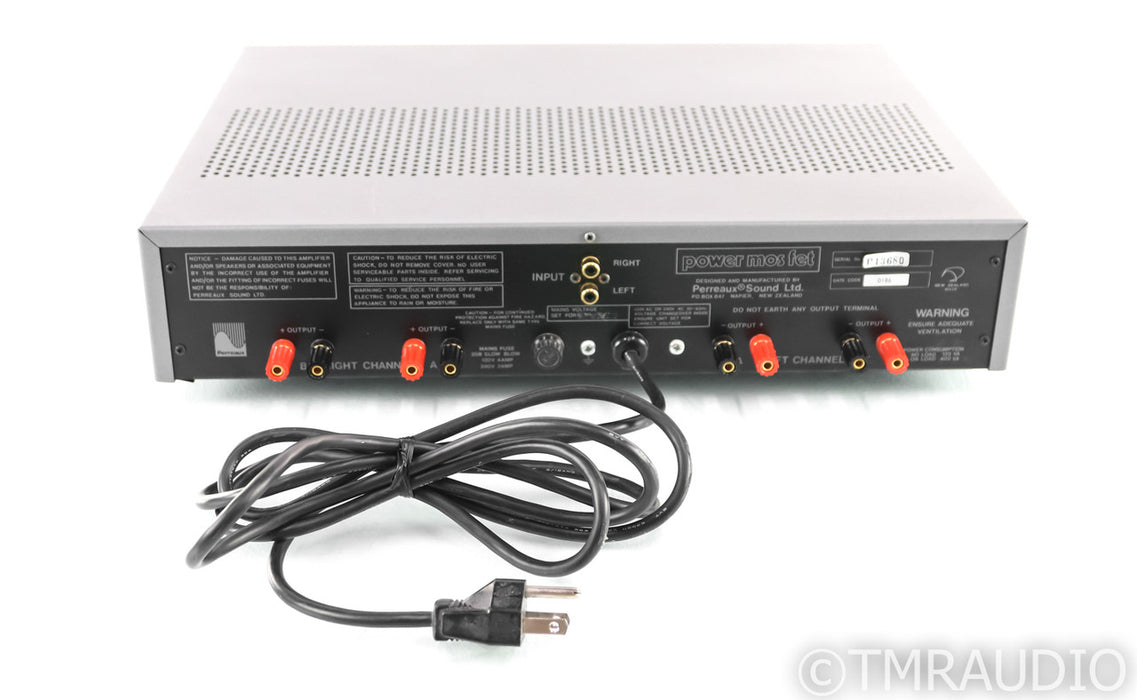 Perreaux PMF-1050 Vintage Stereo Power Amplifier; PMF1050